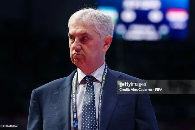 O‘zbekiston futzal milliy jamoasi bosh murabbiyi o‘z vazifasidan ozod etildi