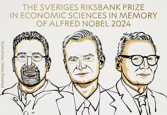 Иқтисодиёт бўйича 2024 йилги Нобель мукофоти совриндорлари эълон қилинди