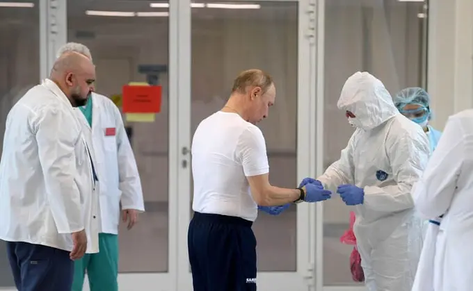Putin tibbiy tekshiruvdan o‘tmoqda