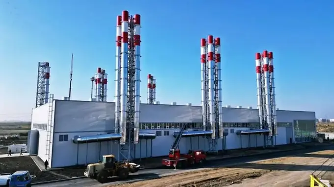 В Астане началось строительство новых газовых тепловых станций 