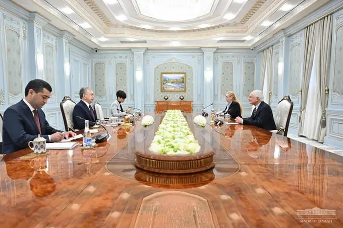 Shavkat Mirziyoyev YXHT DIIHB missiyasi rahbari bilan uchrashuv o‘tkazdi