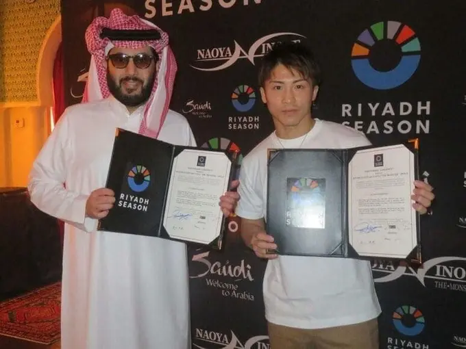 Yaponiyalik bokschi Naoya Inoue Riyadh Season bilan shartnoma imzoladi 