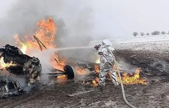 Qozog‘istonda vertolyot qulashi oqibatida bir kishi halok bo‘ldi 