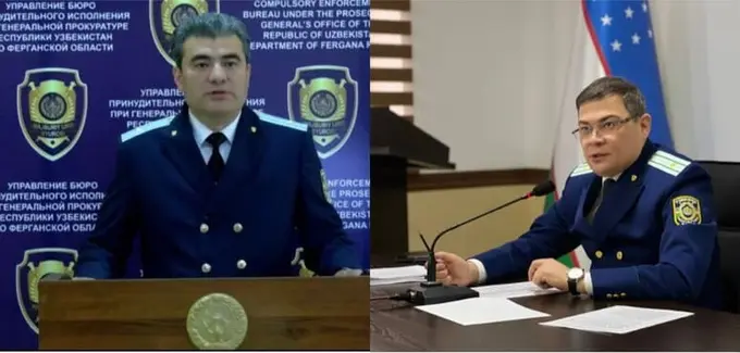МИБнинг Андижон ва Фарғона вилоятлари бошқармасига янги раҳбарлар тайинланди