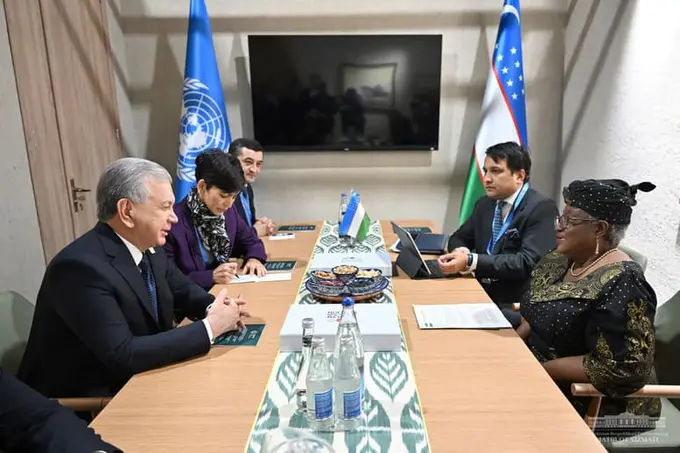 Shavkat Mirziyoyev and WTO Director General discuss Uzbekistan's path to WTO membership 