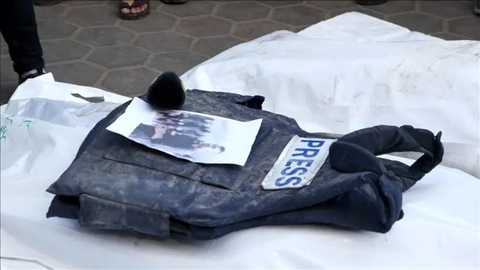 Isroil G‘azoda arab televideniyesiga tegishli avtomobilni portlatib yubordi 