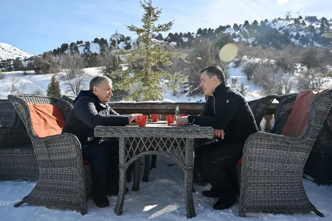 Uzbekistan, Kyrgyzstan discuss joint tourism projects at Amirsoy resort 
