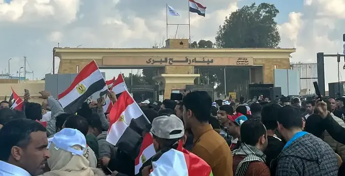 G‘azo va Misr o‘rtasidagi Rafah chegara-o‘tish punkti ochildi 