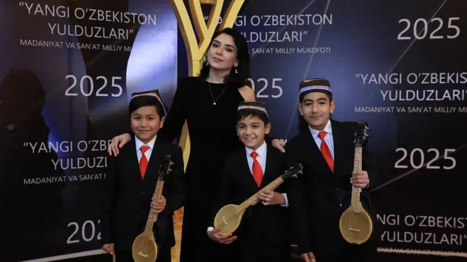 Jasmin, G‘aybulla Tursunov, Dilnoza Kubayeva: “Yangi O‘zbekiston yulduzlari” milliy mukofotida kimlar taqdirlandi?