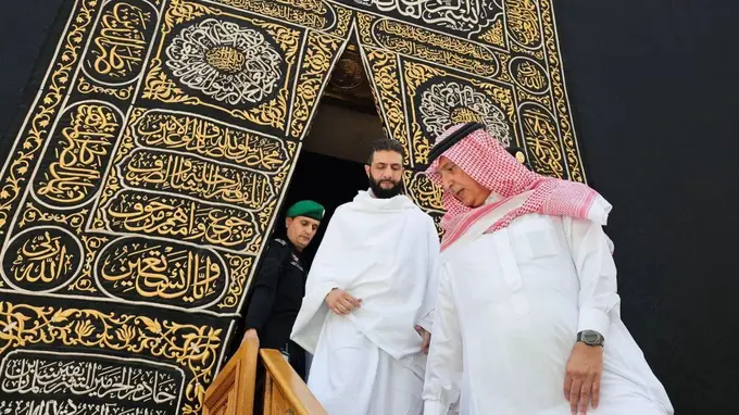 Suriya prezidenti Umra ziyoratini ado etdi (video) 
