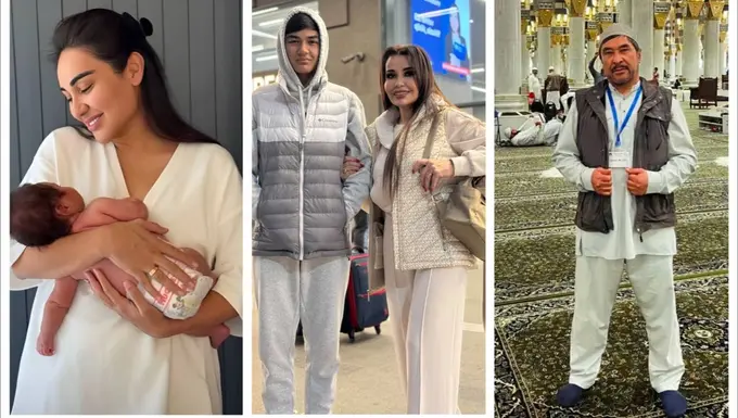 Instagram: Ўғли билан Тошкентга қайтган Муниса Ризаева, “Калмар ўйини”ни кўраётган Жаҳонгир Ортиқхўжаев, АҚШга кетган Ҳосила Раҳимова