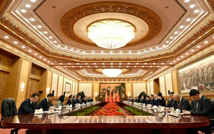 Kyrgyz President Sadyr Japarov meets Chinese President Xi Jinping to deepen bilateral cooperation 