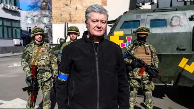 Ukraina sobiq prezident Pyotr Poroshenkoga sanksiya qo‘lladi