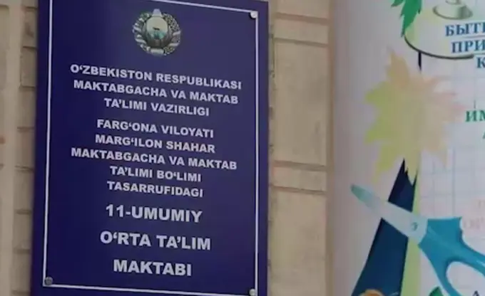 Farg‘onada o‘qituvchi dars vaqtida o‘quvchisini kaltakladi (video) 