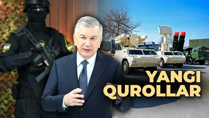 Ракета ва дронлардан ҳимоя қилади, 12 км дан юқори аниқликда зарба беради. Президентга кўрсатилган Хитой ва Туркия қуроллари ҳақида
