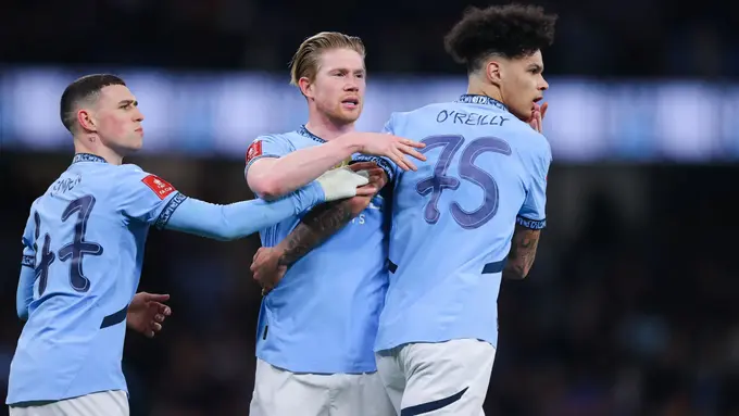 Angliya Kubogi. Abduqodir Husanovsiz “Manchester Siti” kambek evaziga g‘alaba qozondi