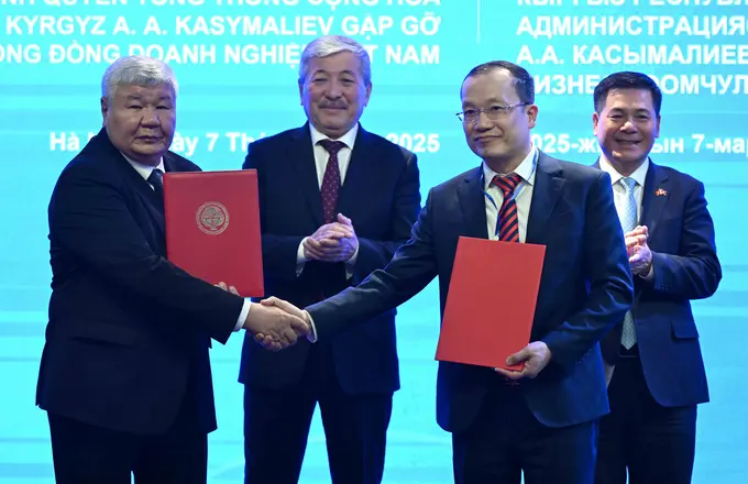 Kyrgyzstan and Vietnam expand economic partnership in Hanoi 