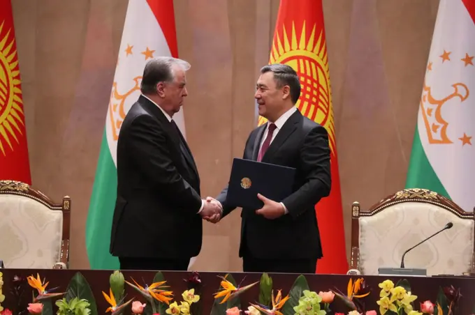 Kyrgyzstan and Tajikistan sign agreement resolving century-old border dispute 