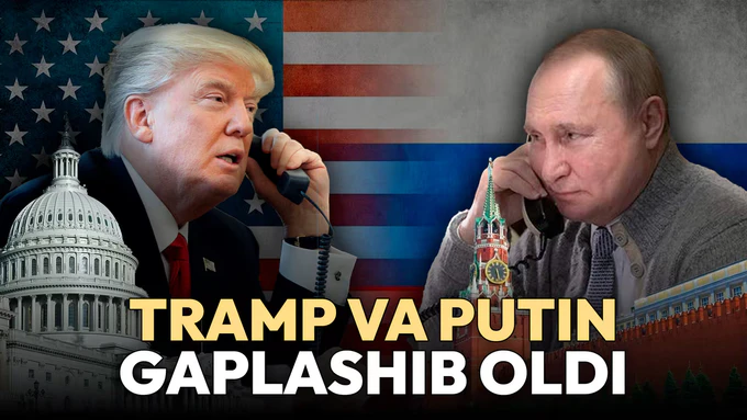 Tramp va Putin gaplashib oldi. Endi urush to‘xtaydimi?