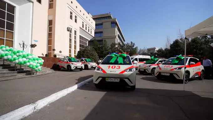 O‘zbekistonda tez tibbiy yordamda elektromobillardan ham foydalaniladi 