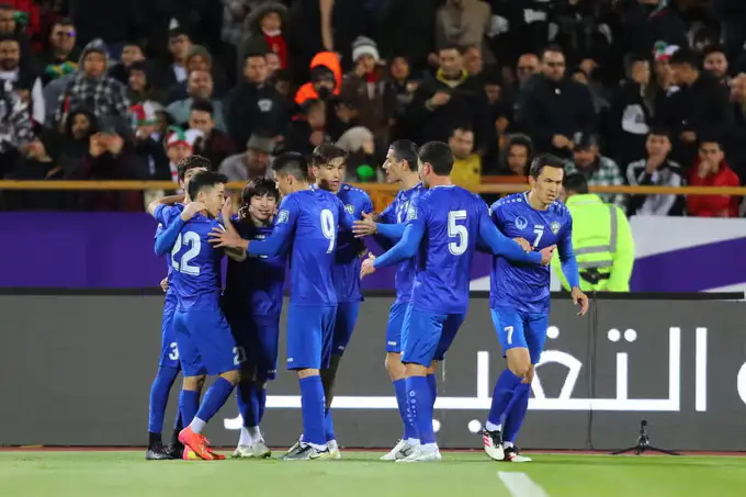 Uzbekistan holds Iran to 2-2 draw in World Cup 2026 qualifiers 