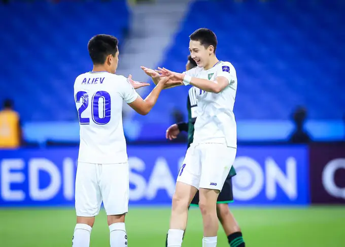 U-17 Osiyo chempionati. O‘zbekiston yoshlari BAAni yengib, yarim finalga yo‘l oldi (video)