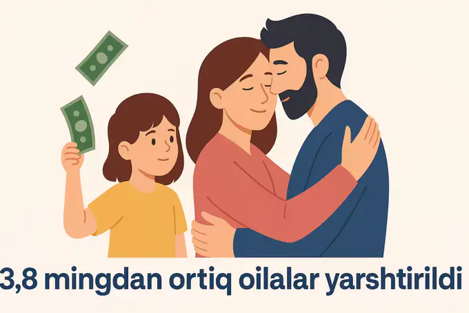 O‘zbekistonda aliment haqidagi tushuntirishlardan so‘ng 3,8 mingdan ortiq oilalar yarashtirildi