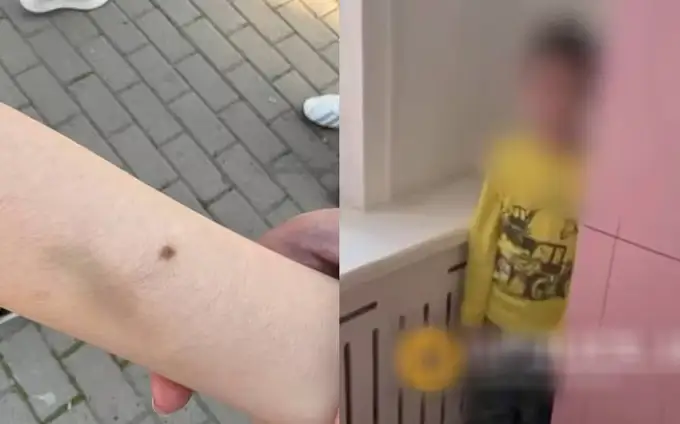 Toshkentdagi xususiy bog‘cha xodimi 6 yoshli bolani kaltakladi (video)