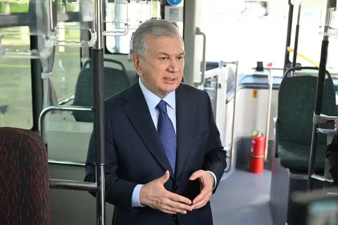Хоразмга 8 млн доллар эвазига 80 та замонавий автобус олиб келинмоқда