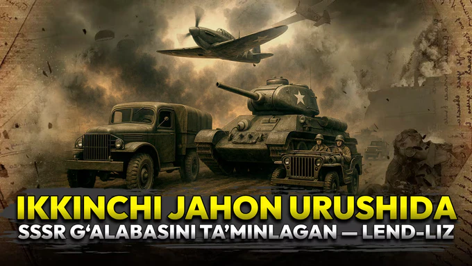 “AQSH yordam bermaganida, g‘alabaga erisha olmasdik” — Ikkinchi jahon urushida SSSR yutug‘ini ta’minlagan yashirin haqiqatlar