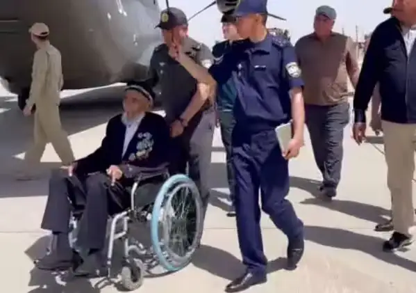 Qashqadaryoda 115 yoshli otaxonning bir asrlik orzusi amalga oshdi (video)