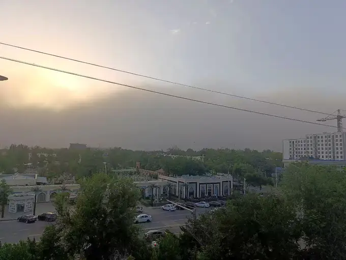 Эксперт назвал причины наблюдавшейся в Ташкенте пыльной бури