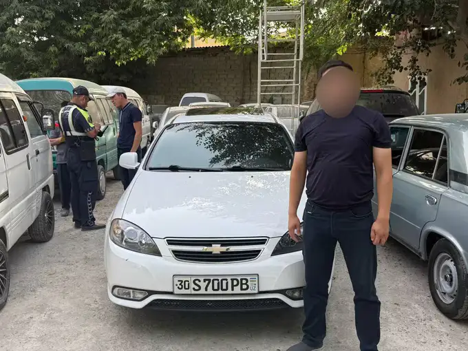 Samarqanddagi to‘yda mashinada guruh bo‘lib harakatlangan haydovchilarga chora ko‘rildi (foto, video)