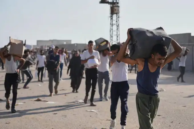 G‘azoda gumanitar yordam tarqatishda falastinlik halok bo‘ldi, o‘nlab kishi yaralandi 