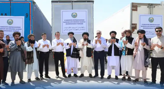 O‘zbekiston Afg‘onistonga insonparvarlik yordami yubordi