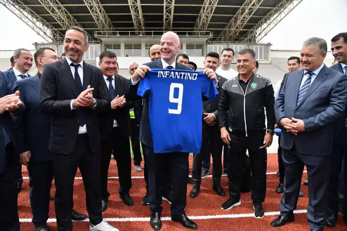 Infantino: “Butun dunyodagi muxlislar O‘zbekistonning JCHdagi debyutini kutmoqda”