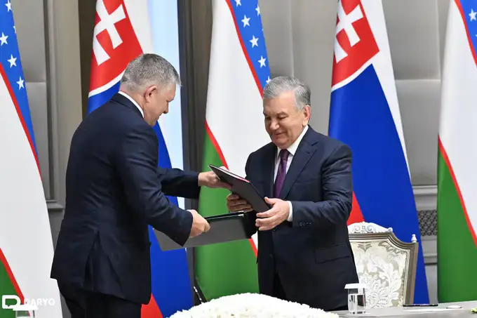 O‘zbekiston va Slovakiya o‘rtasida strategik sheriklik munosabatlari o‘rnatildi