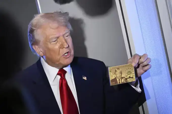 Трамп “олтин карта” веб-сайтини ишга туширди 
