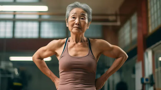 Xitoyda 71 yoshli ayol fitnes modellar tanlovida 3-o‘rinni egalladi