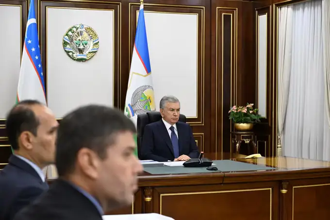 Uzbekistan’s president reviews proposals to prepare for 2028 Olympic and Paralympic games 