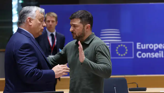 Vengriya rahbari Yevropa Ittifoqining Ukraina uchun 100 mlrd yevrolik byudjetini bloklash bilan tahdid qildi 