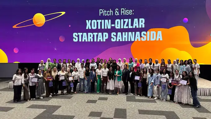 Uzbekistan launches first national accelerator for women in tech with ‘Pitch & Rise’ event 