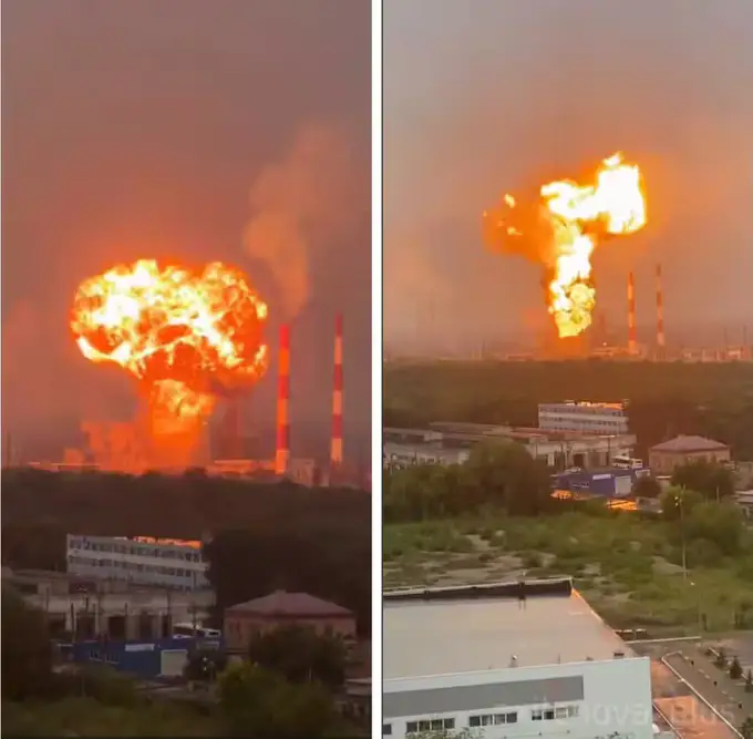 Ukraina Rossiyaning Samara va Ryazan viloyatlaridagi neftni qayta ishlash zavodlariga zarba berdi
