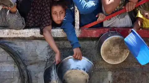 UNICEF: G‘azoda har uchinchi odam kunlarni ochlik bilan o‘tkazadi, bolalar esa halok bo‘lish xavfi ostida 