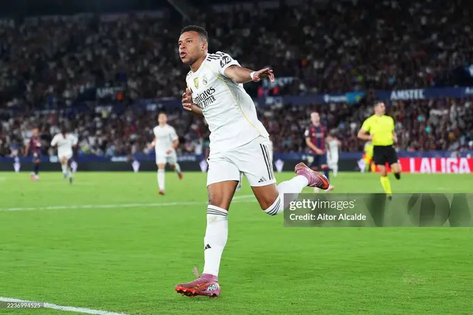 Mbappe “Real” safida o‘ziga xos natija qayd etdi
