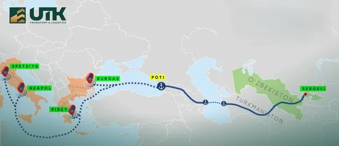 Узбекистан начал грузовые перевозки в страны Восточной Европы
