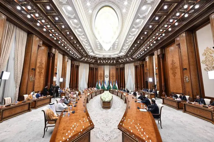 Uzbekistan’s President Mirziyoyev and Saudi business leaders discuss expanding investment partnership