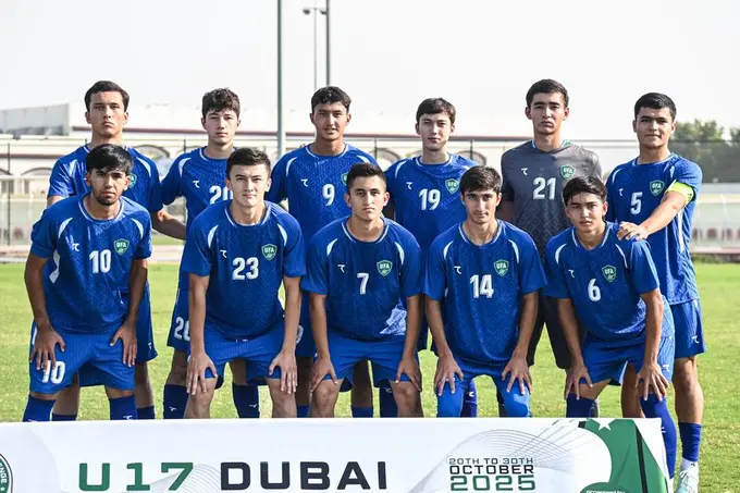 O‘zbekiston U-17 terma jamoasining Jahon chempionatida ishtirok etadigan yakuniy tarkibi e’lon qilindi (foto)