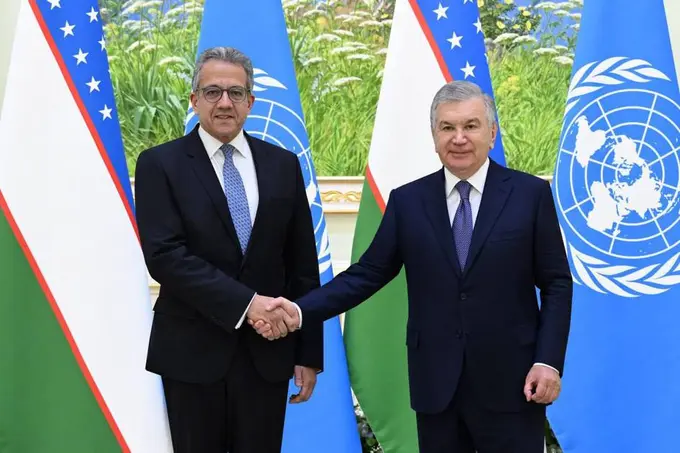 Shavkat Mirziyoyev YUNESKOning yangi bosh direktorini qabul qildi