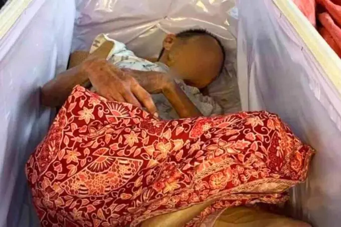 Tailandda kuydirish uchun olib kelingan jasad tirildi (video)